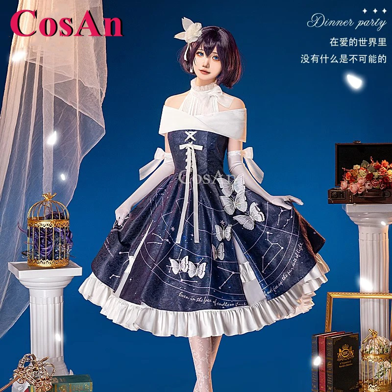 

CosAn Game Honkai Impact 3 Seele Vollerei Cosplay Costumes 6th Anniversary Elegant Dress Halloween Party Role Play Clothing New