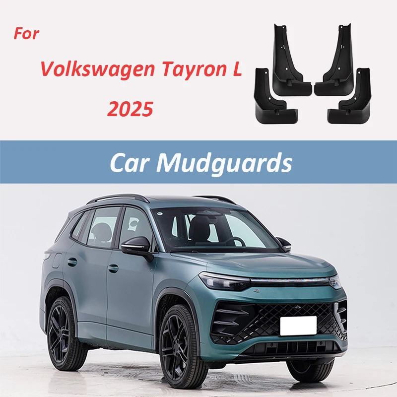 

Car Mudguards For Volkswagen Tayron L 2025 4Pcs/Set Waterproof Splash Guards Auto Mud Flaps Splash Guard Front Rear Fender