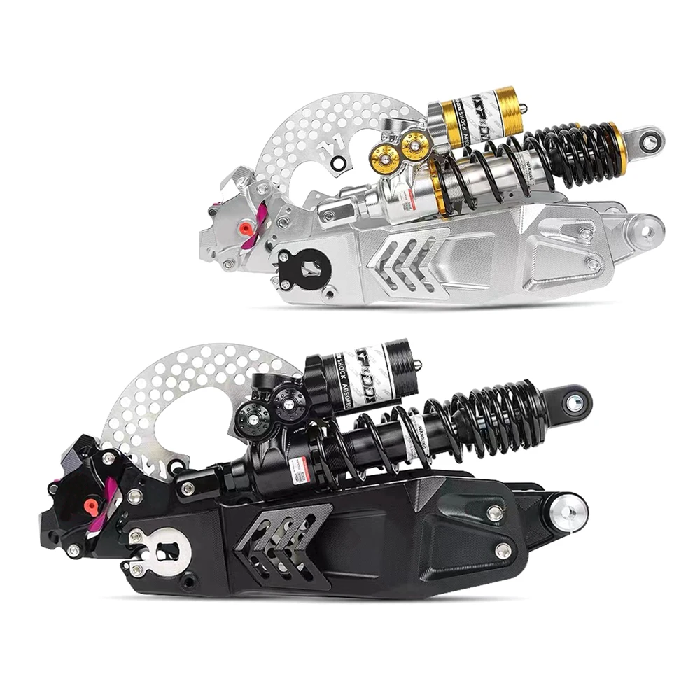 NIU Ninebot Electric Scooter Modified Rear Wheel Swing Arm Disc Brake Shock Absorber Set For NIU N1S Ninebot E/N/M Serie Model