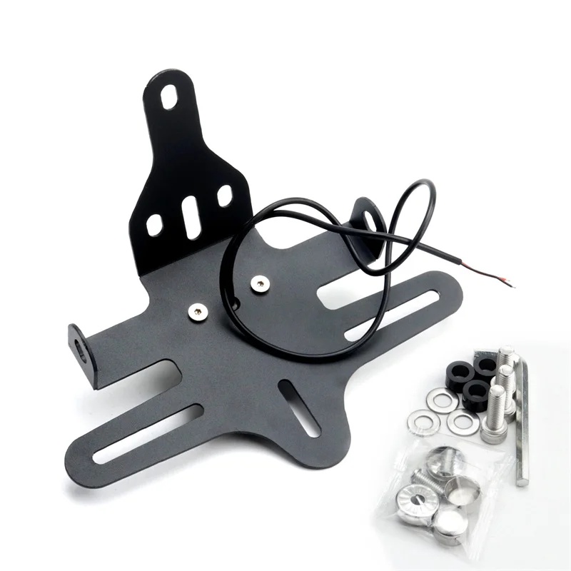New CF450SR License Plate Holder Motorcycle Tail Tidy For CFMOTO 450SS 450SR SS 250SR CF450NK adjustable Short number plate hol