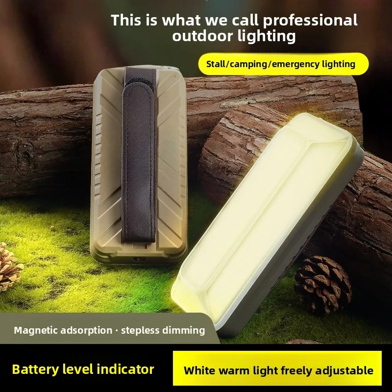 Outdoor Portable All Terrain LED Camping Lamp Multi Dimmable Hanging Tent Light For Hiking Backyard Decor Lamp