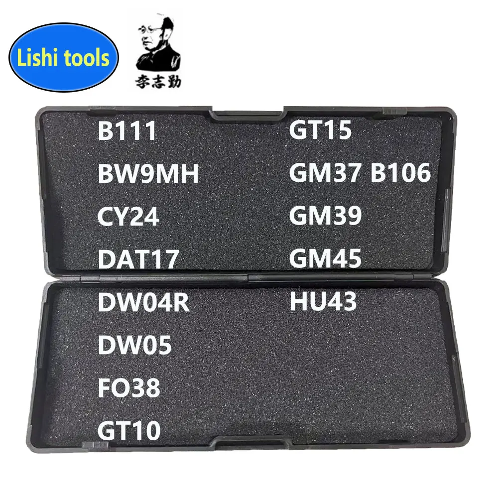 

Инструмент Lishi 2 в 1 B111 BW9MH CY24 DAT17 DW04R DW05 FO38 GT10 GT15 GM37 B106 GM39 GM45 HU43 Слесарные инструменты для автомобильного ключа