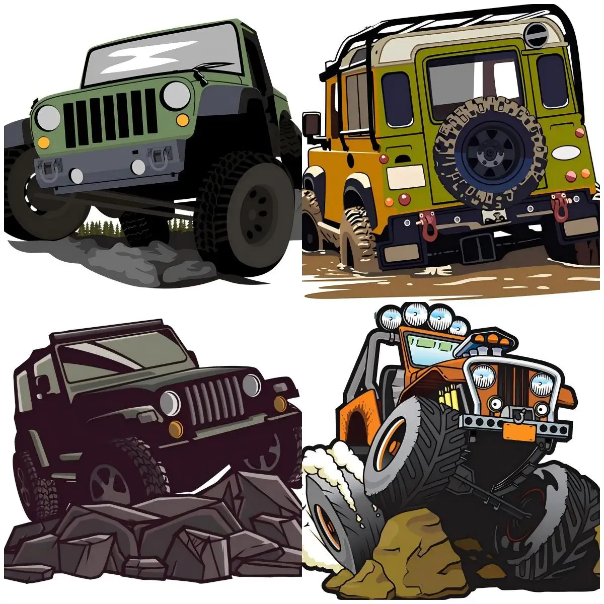 

Off Road Sticker Motorcycle Car Bumper Window Stickers Fine Decal Vinyl Waterproof Decor on Bumper