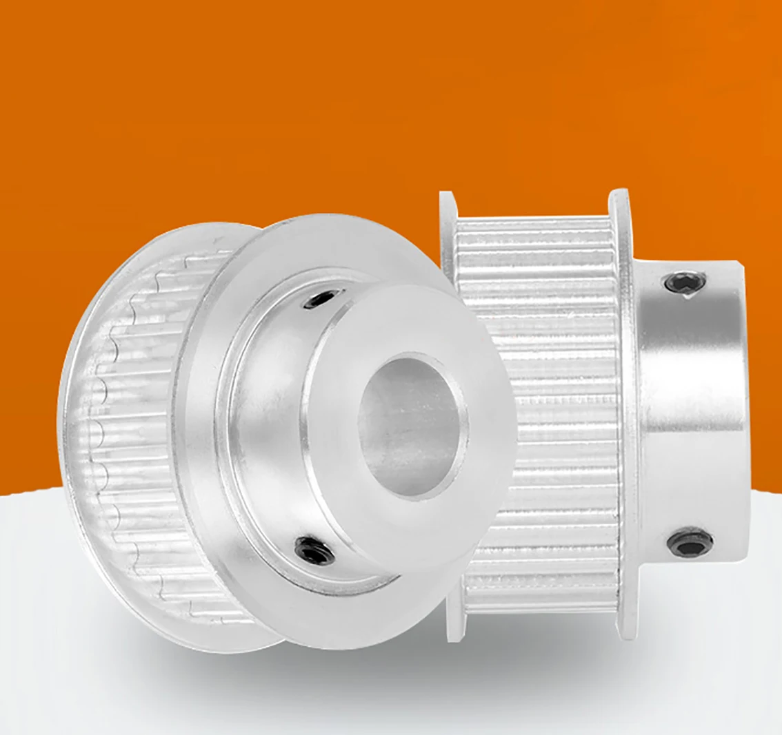 1Pcs 28-45 Teeth 2GT BF Type Timing Belt Pulley Slot Width 7mm Bore 4/5/6/6.35/8/10/12-15mm For 6mm Belt 3D Printer Parts