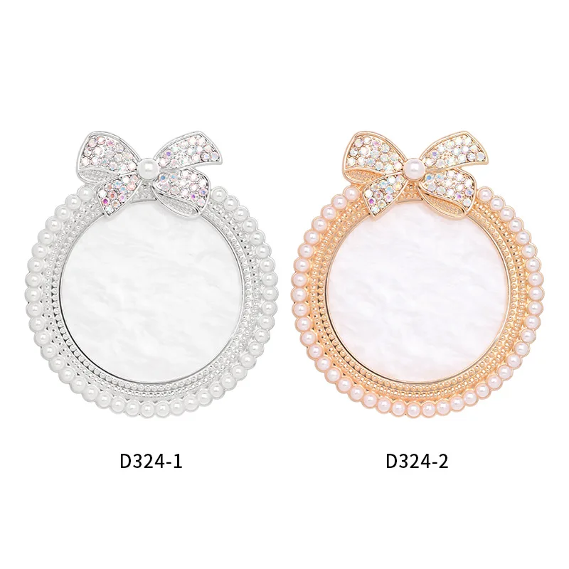 瑪瑙樹脂ネイルアートディスプレイボード、輝くラインストーンとリボン付き、ネイルペイントジェルポリッシュパレット