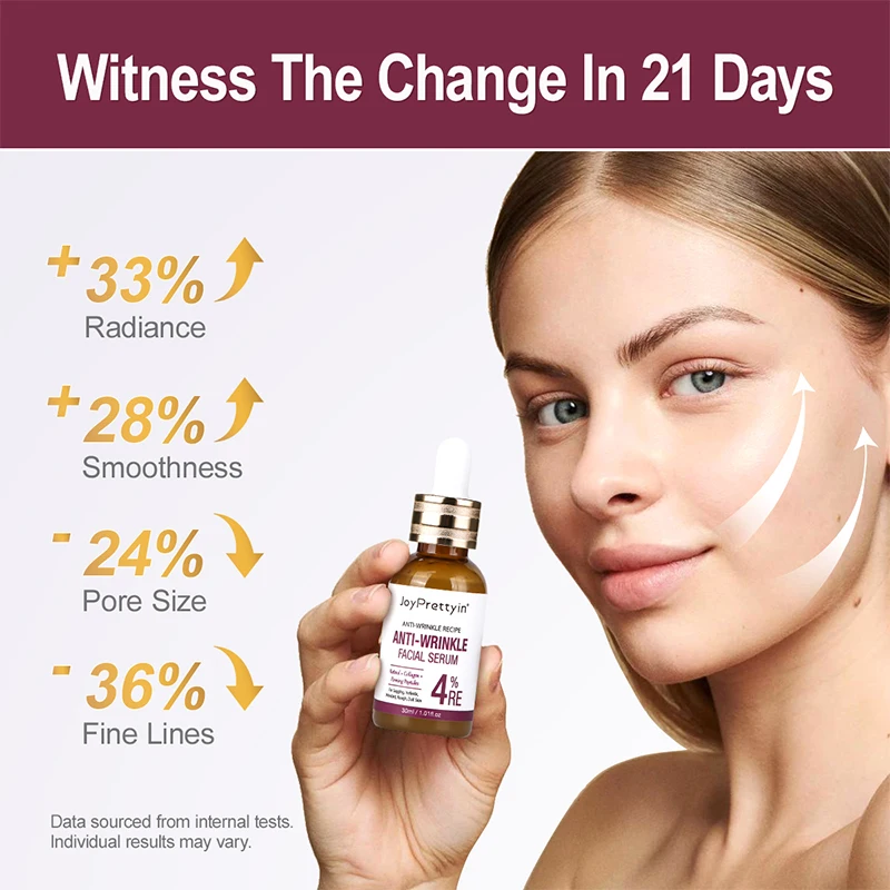 Anti-Wrinkle Retinol Face Serum Collagen Anti-Aging Lifting Firming Hyaluronic Acid Facial Serum Skin Care 30ml - view 6
