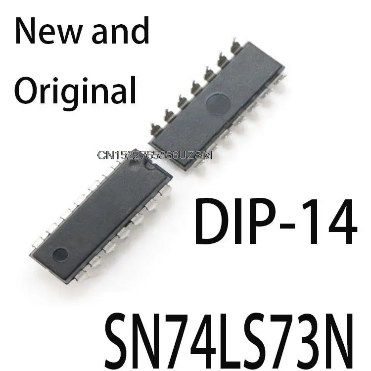 100PCS New and Original DIP-14 HD74LS73P DIP14 74LS73 SN74LS73 DIP 74LS73N SN74LS73N