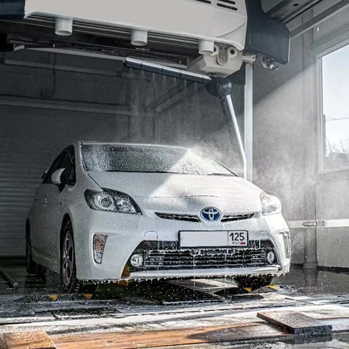 Automatic Top Brush Car Wash Machine Entry Level Vehicle Cleaning Equipment