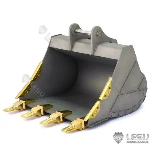 Cubo Original de Metal para LESU C374 1/14 RC excavadora hidráulica modelo DIY juguetes de Control remoto coche Th17911-SMT3