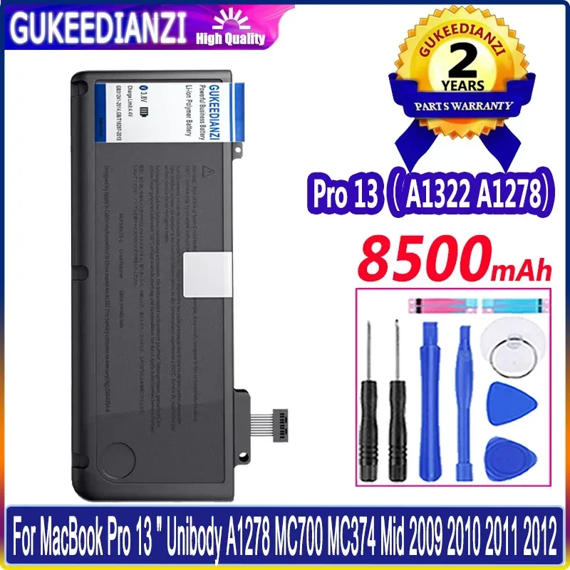 GUKEEDIANZI Battery Pro 13 ( A1322 A1278) for MacBook Pro 13 