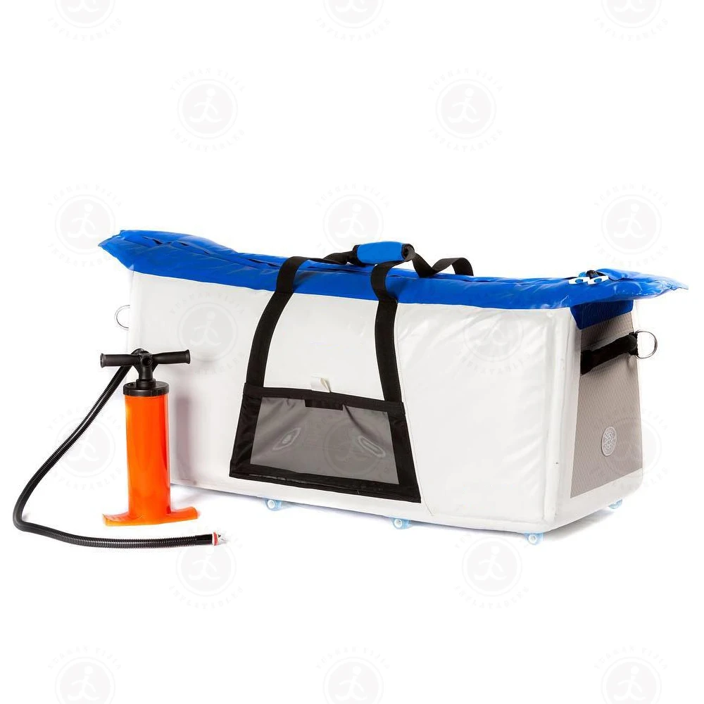

Sea Fishing Cooler Bag Waterproof Insulated Kayak Fishing Bag Inflatable Cooler For Fish