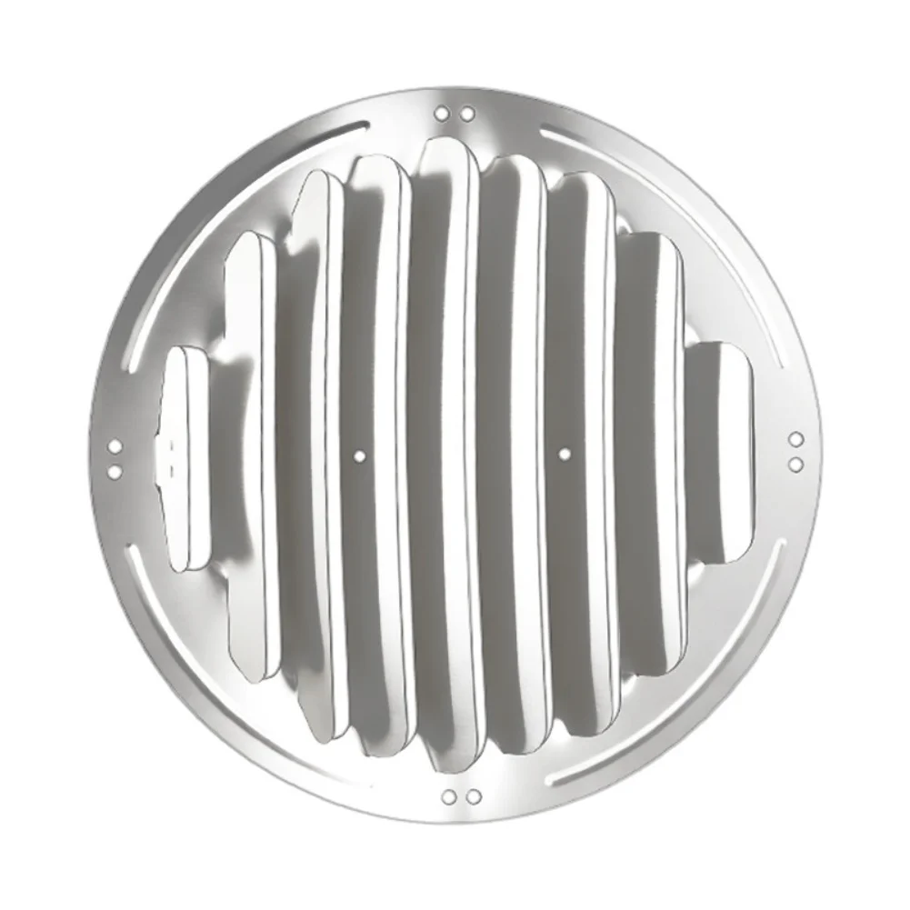 AC For Air Deflector Made of Stainless Steel with 45 Degree Louver Angle for Enhanced Heat Dissipation and Safety