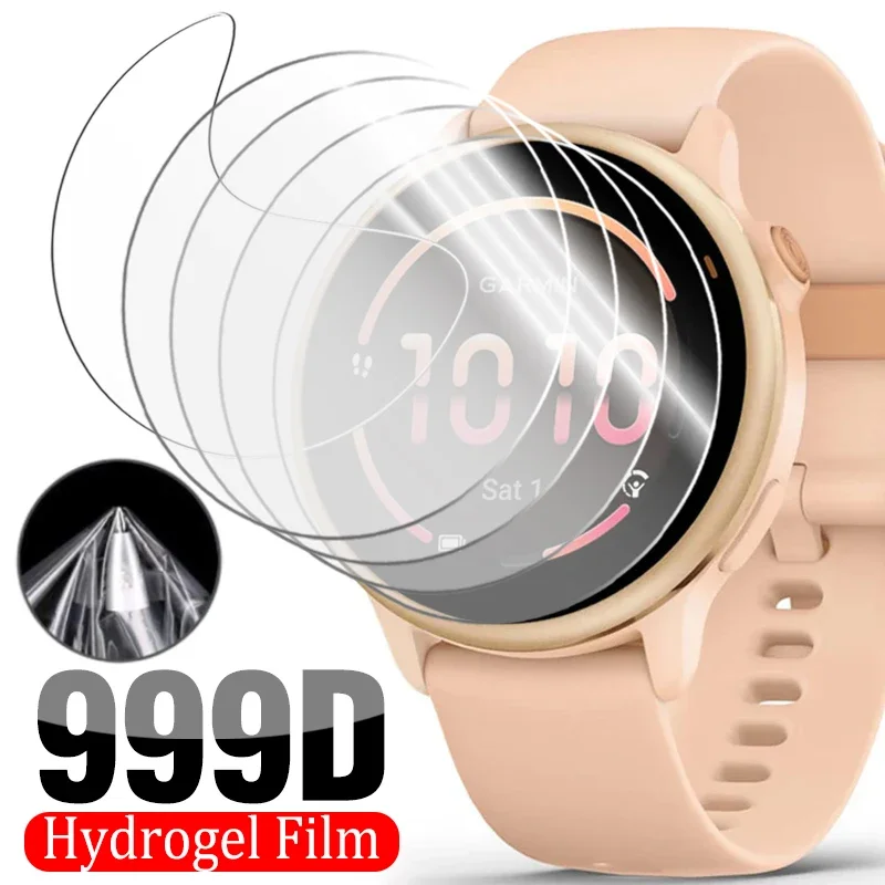 Soft Screen Protector For Garmin Vivoactive 6 5 Smartwatch Anti-scratch Hydrogel TPU Film For Garmin Vivoactive 5/Vivoactive 6
