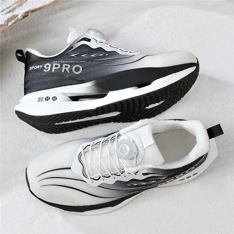 2025 جديد المنخفضة قطع رجل إمرأة أحذية رياضية الشتاء ماراثون المهنية احذية الجري خفيفة الوزن توسيد لينة حذاء كاجوال