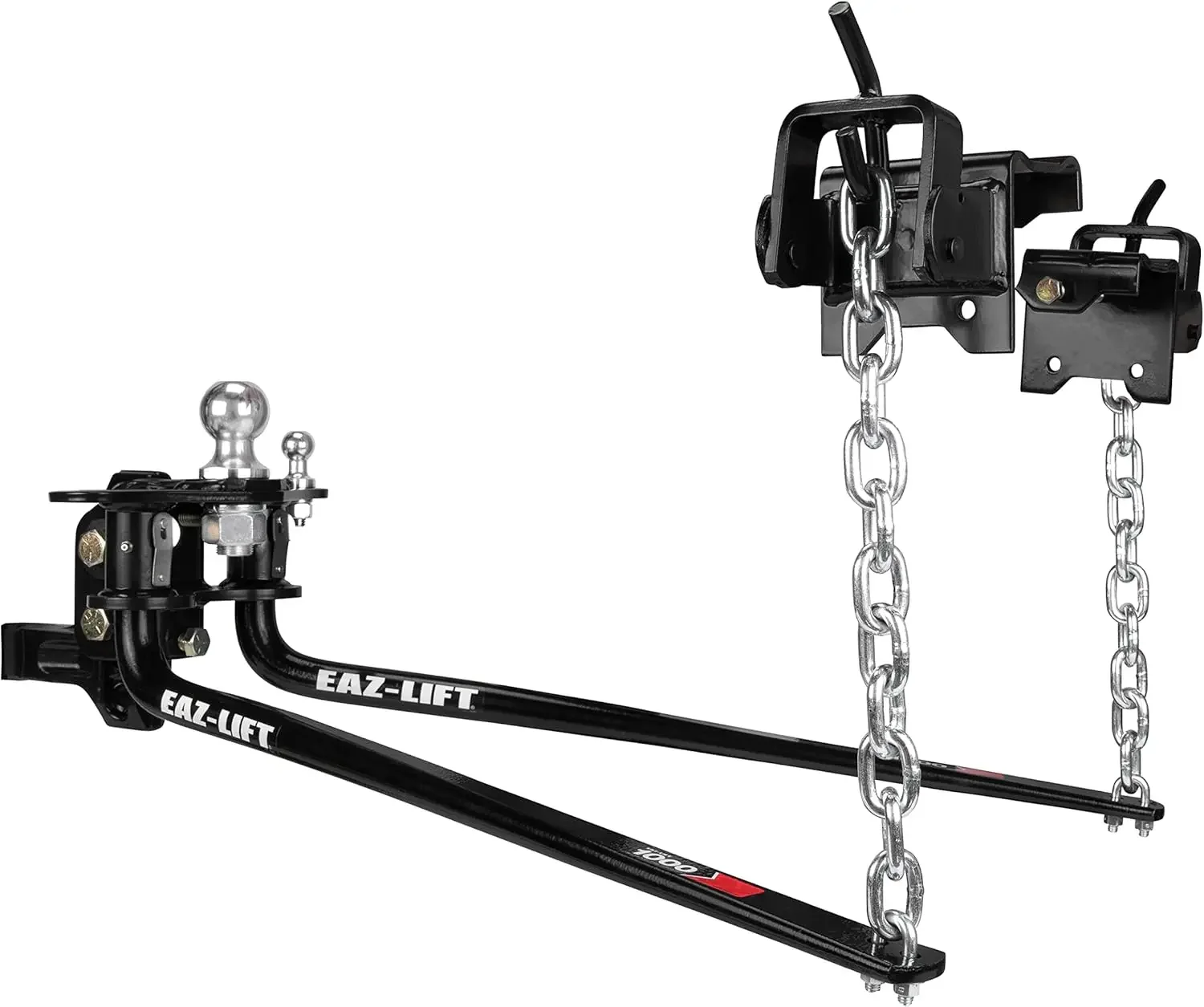 

600lb Camper/RV Weight Distribution Hitch | Adjustable Sway Control & Interchangeable Spring Bars | Pre-Ins