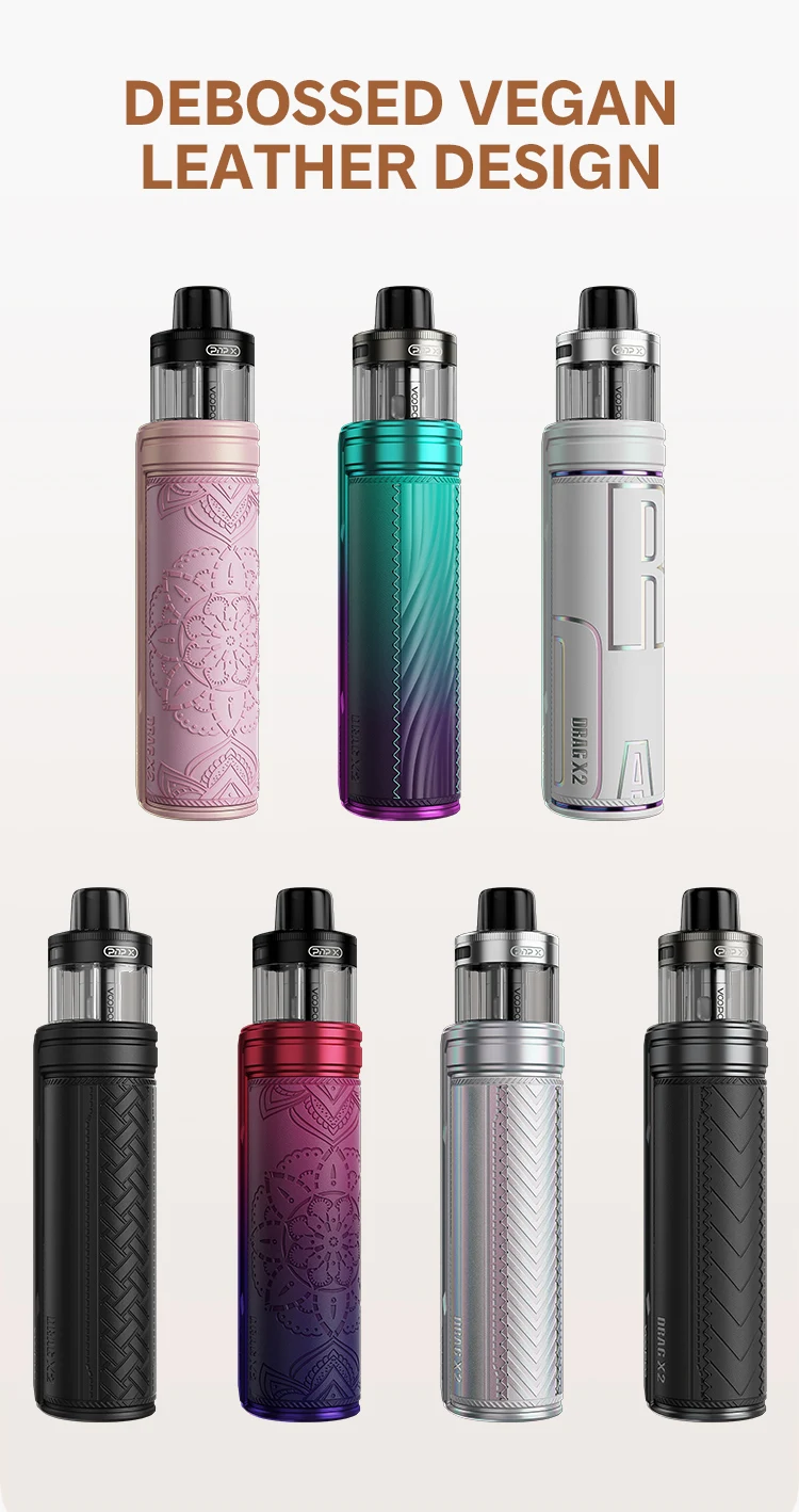 VOOPOO DRAG X2 KIT resmi PnP X platform atomisasi, PnP X kartrid DTLPnP X 0.2 Ω / PnP X 0.3 Ω