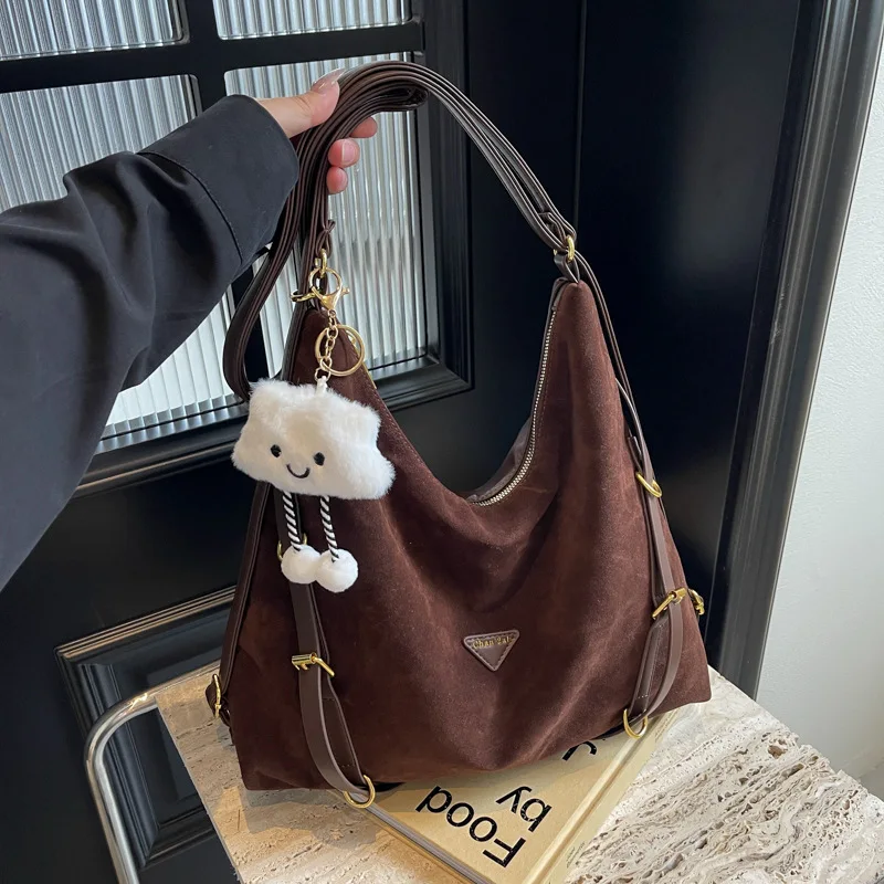 

2024 New Fashion All-match Shoulder Bag, High-end Sense Of Texture, Simple Tote Bag, Niche Design, Large-capacity Bag