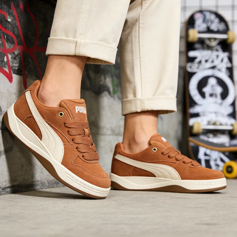 

Puma Authentic Women Autumn Low-top Casual Shoes Lace Up Wear-resistant Shock-absorbing Footwear 402510-05