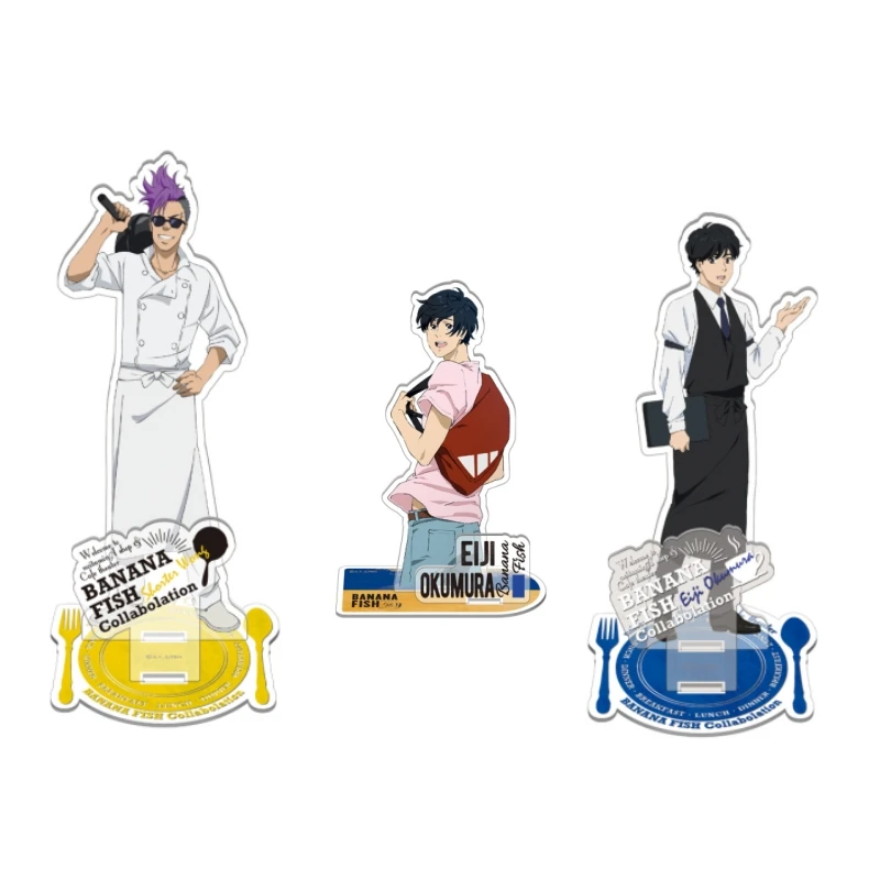 

Danmei anime BANANA FISH Dual-plug version Acrylic standing sign Desktop ornament Fan friends Christmas Gifts