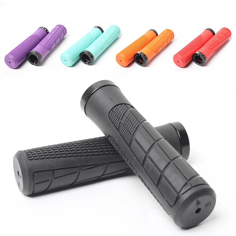 

MTB Cuffs Lockable Bicycle Handlebar Grips Integrated Waterproof Mountain Bike Grip Shock-absorbing Bicycle Handle Bike Part