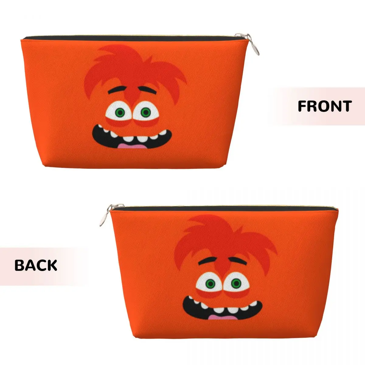 Custom Inside Out Anxiety Travel Toiletry Bag Women Cartoon Makeup Cosmetic Organizer Beauty Storage Dopp Kit