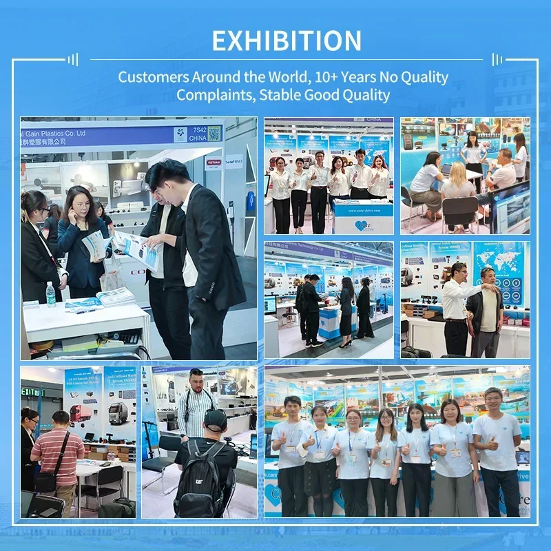 กล้องบันทึกวิดีโอในรถยนต์ CareDrive 1080P 1/2/4 ช่องทาง 4G GPS มองเห็นในเวลากลางคืน ระบบ ADAS ตรวจจับการขับขี่ผิดปกติ (DSM) พร้อม AI Dahcam