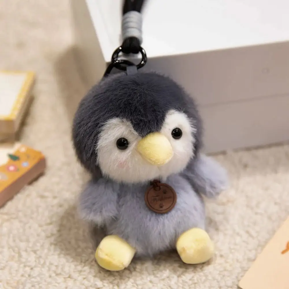 Stuffed Animal Animal Plush Pendants Rabbit Duck Hanging Ornament Panda Sloth Keychain Keyring Elephant Dinosaur