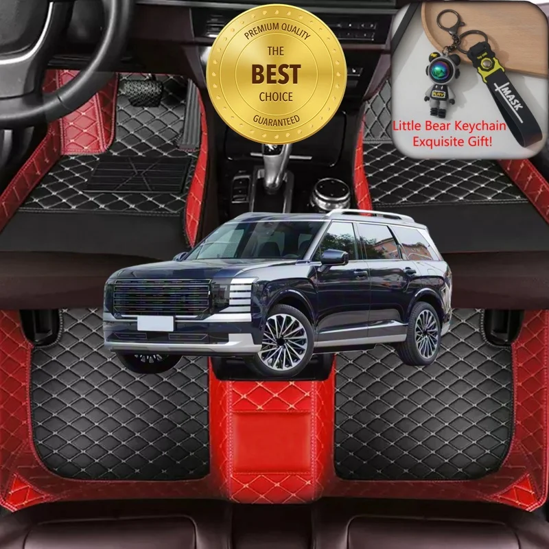 

Customized Fit for Hyundai Palisade 2018-2026 Car Floor Mats Car Accessories Tailored Auto Carpet Mats Left/Right-hand Drive
