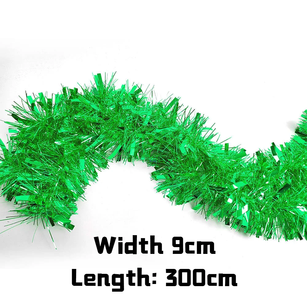 3 m glitzernde Quasten, Fransen, Banner, glänzendes Roségold, Metallfolie, Quastengirlande für Weihnachten, Geburtstag, Party, Wandhintergrund, Dekoration – Detail 28