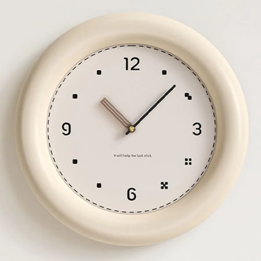 

Classic Decoration Wall Clock Home Hand Gift Elegant Wall Clock Living Roomnumber Round White Designer Silent Reloj Home Decor