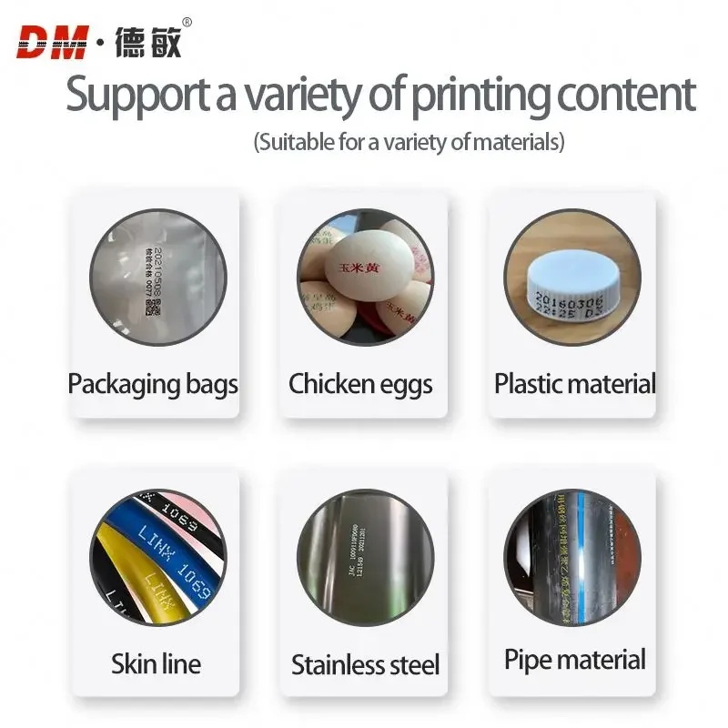 M10 handheld inkjet printer production date two-dimensional code logo printer packaging bag plastic bottle inkjet printer