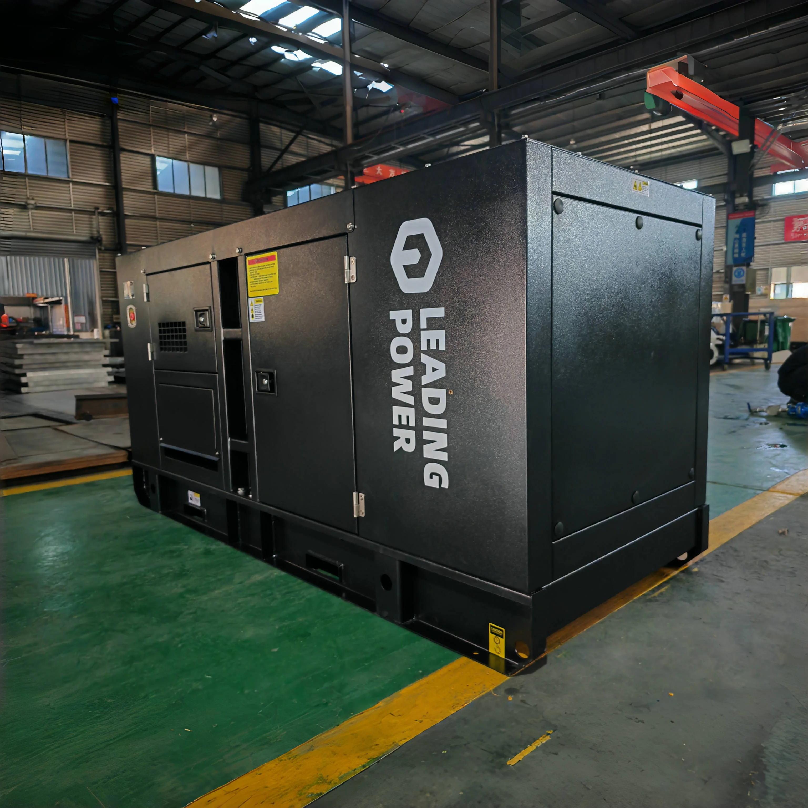 Penjualan Terlaris Generator Turbin 30kw-70kw Bahan Bakar Ganda 40kva-80kva Lpg/Start Otomatis Alami Tegangan Terukur 220V