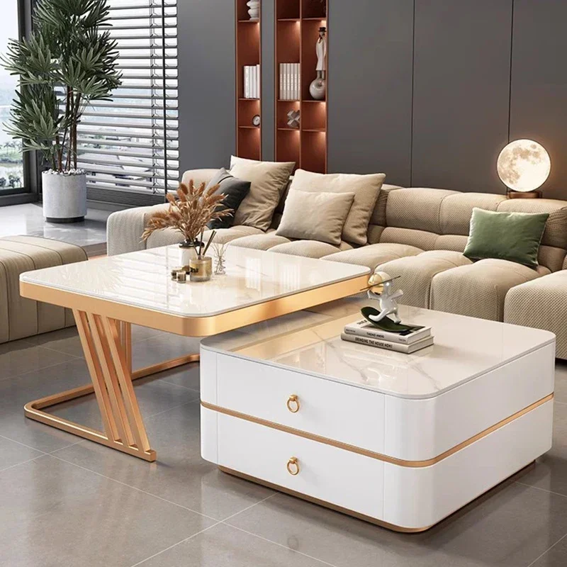 Hall Coffee Table Room Desks Center Nordic Furniture Round Low Service Side Dressing Dining Simple Luxury Living Tisch Tv