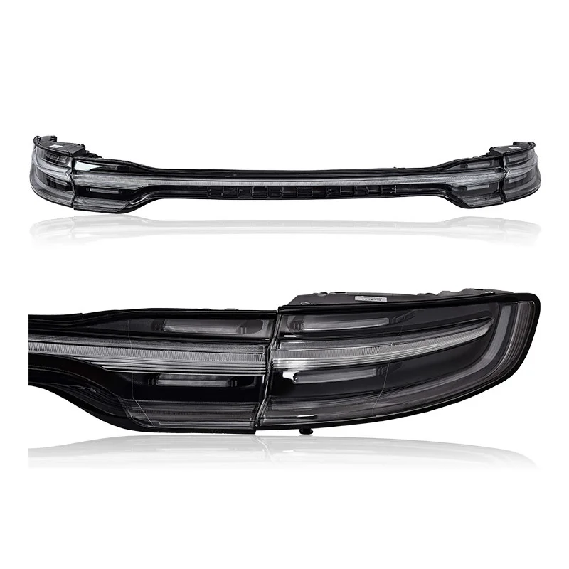 Through Taillights Assembly for Porsche an Driving Brake Light LED Sequential Turn Signal