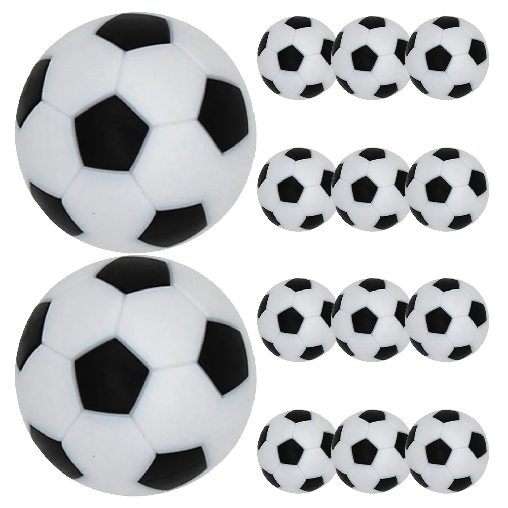

14Pcs Table Football Ball Replacement Compact Size Smooth Rolling Football Balls for Desktop Soccer Game Accessories