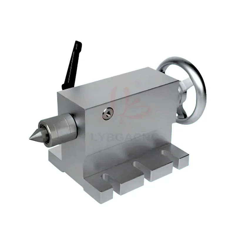 CNC Tailstock 4th Axis MT2 Rotary Movable Lathe Engraver Machine Chuck Center Height 65mm Woodworking Retractable Tail Top Parts