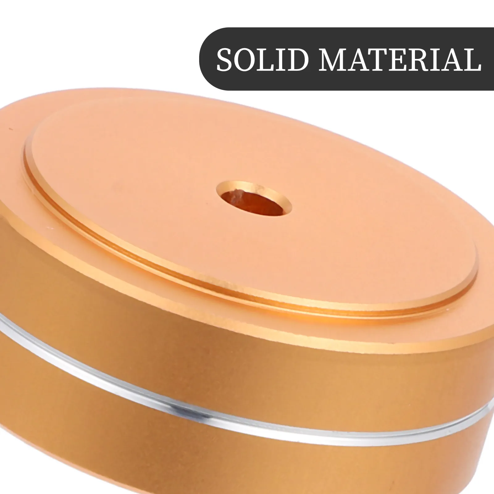 Aluminum Machine Foot Pad Anti-Slip Cd Player Foot Mat Computer Case Vibration Isolation Shock Absorber Noise Reducer