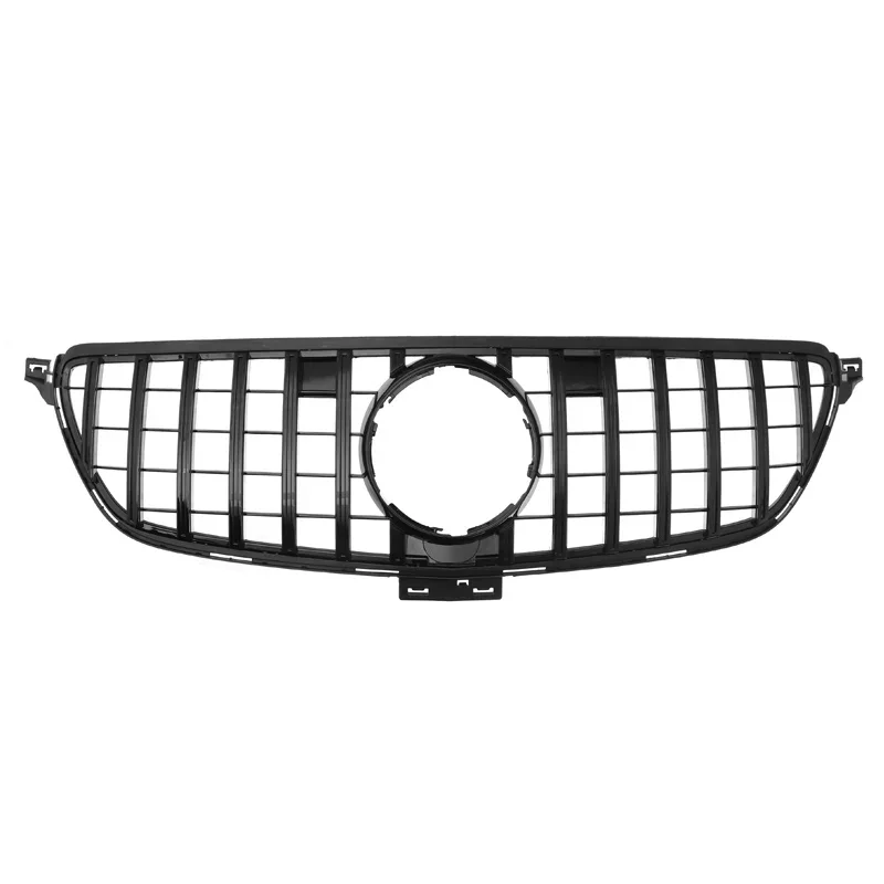 MagicKit Black Front Grille Grill For BENZ GLE Coupe W292 C292 GLE350 2016-2018 GTR Style