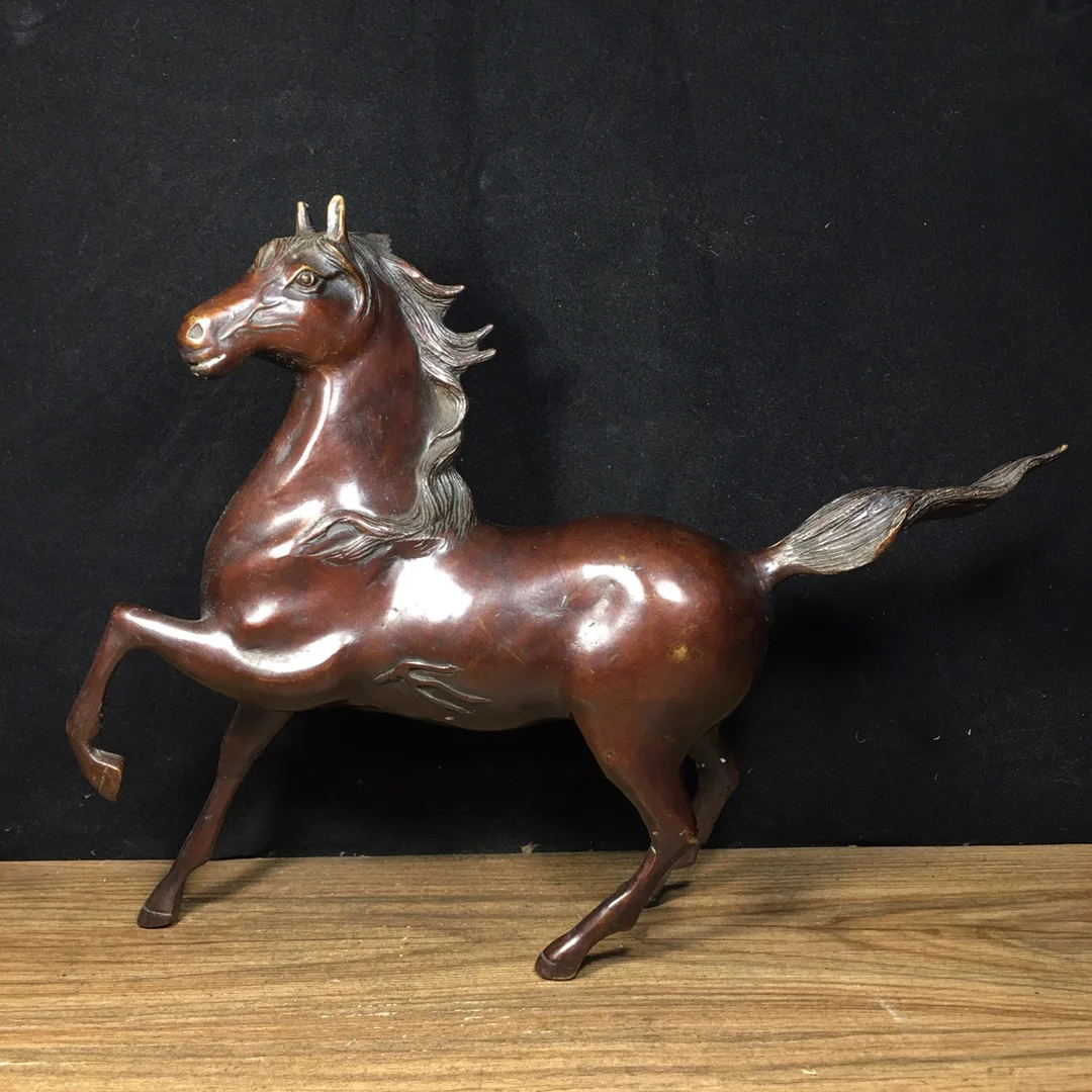 Pure Copper Pony ornaments with Exquisite Craftsmanship and Exquisite Appearance are Suitable for Decoration in Home Crafts