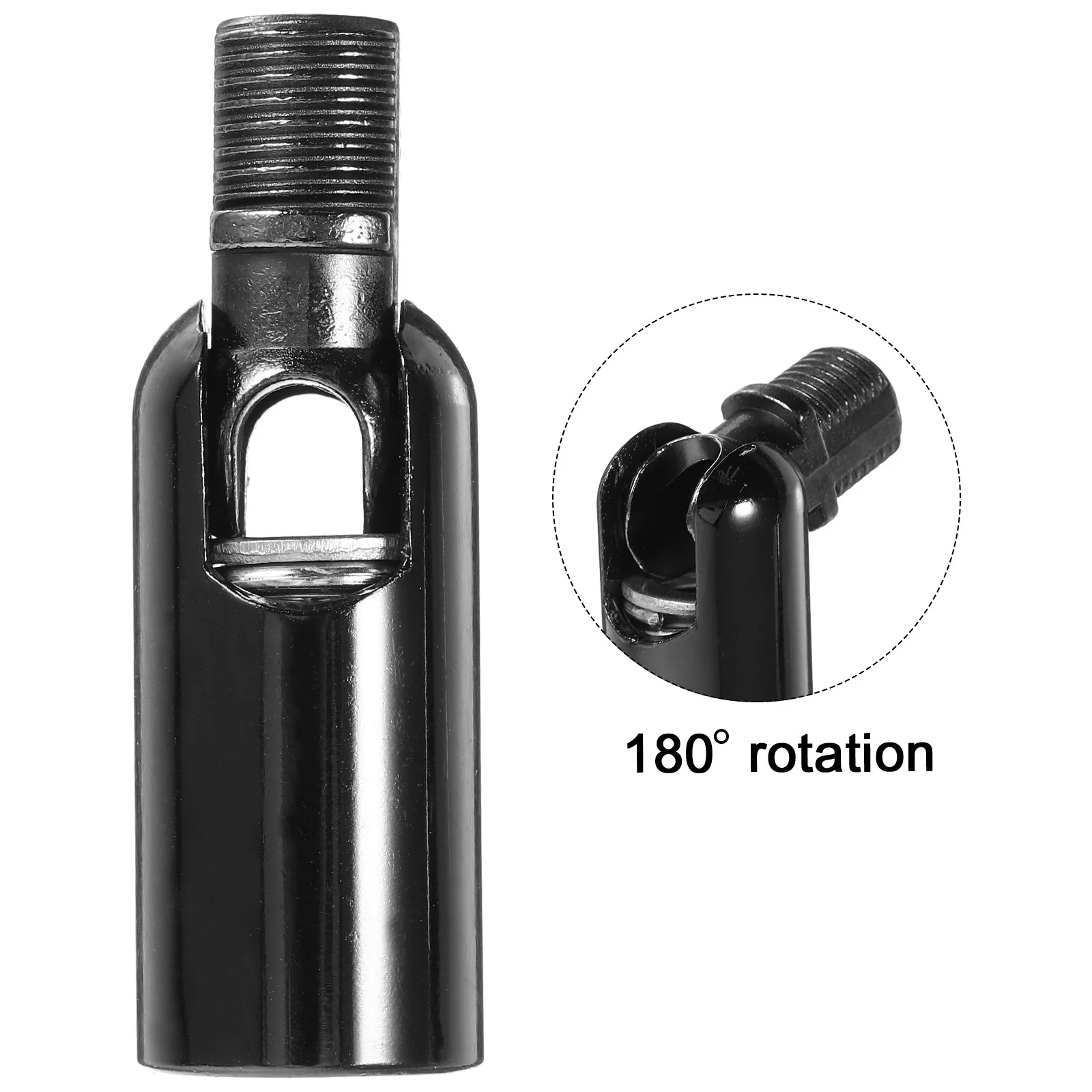 

2pcs Swivel Head Adapter 180 Degree Rotatable Alloy Connector For Wall Lamp Ceiling Lights Bathroom Lighting Pendant Suspension