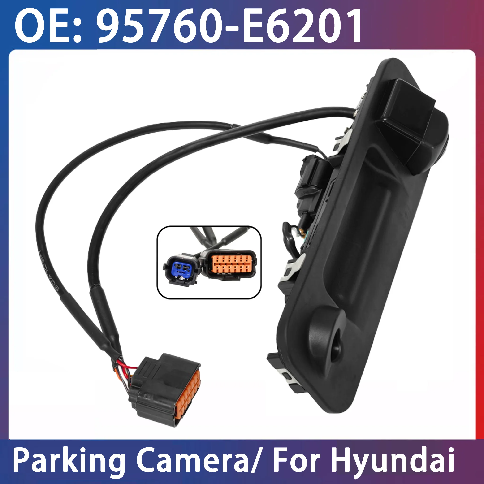 

Fits 2015-2017 Hyundai Sonata Rear Reverse Park Camera 95760-E6201 95760E6201 95760-C2101 95760-C1100 Auto Vision Replace Part