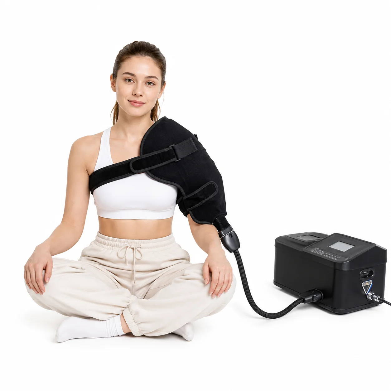 VU Professional Sports Recovery Semiconductor Cryo Compression Device Heat Cold Contrast Therapy System COT01-V2
