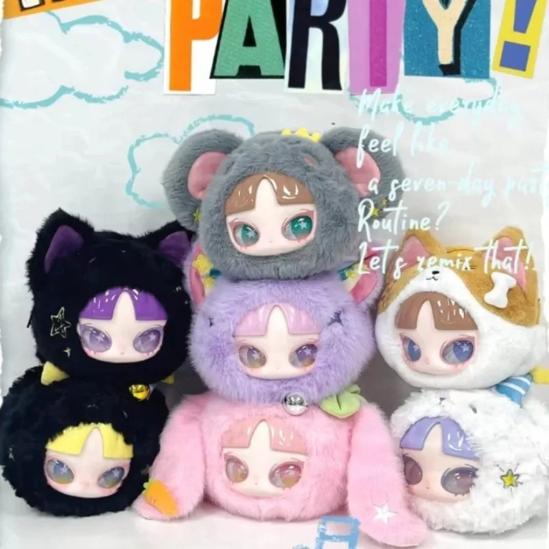

Inn's Let's Party Series Plush Pendant Bag Blind Box Cute Inn Mystery Surprise Box Action Figure Doll ‌Crossbody Bag‌ Decor Toy