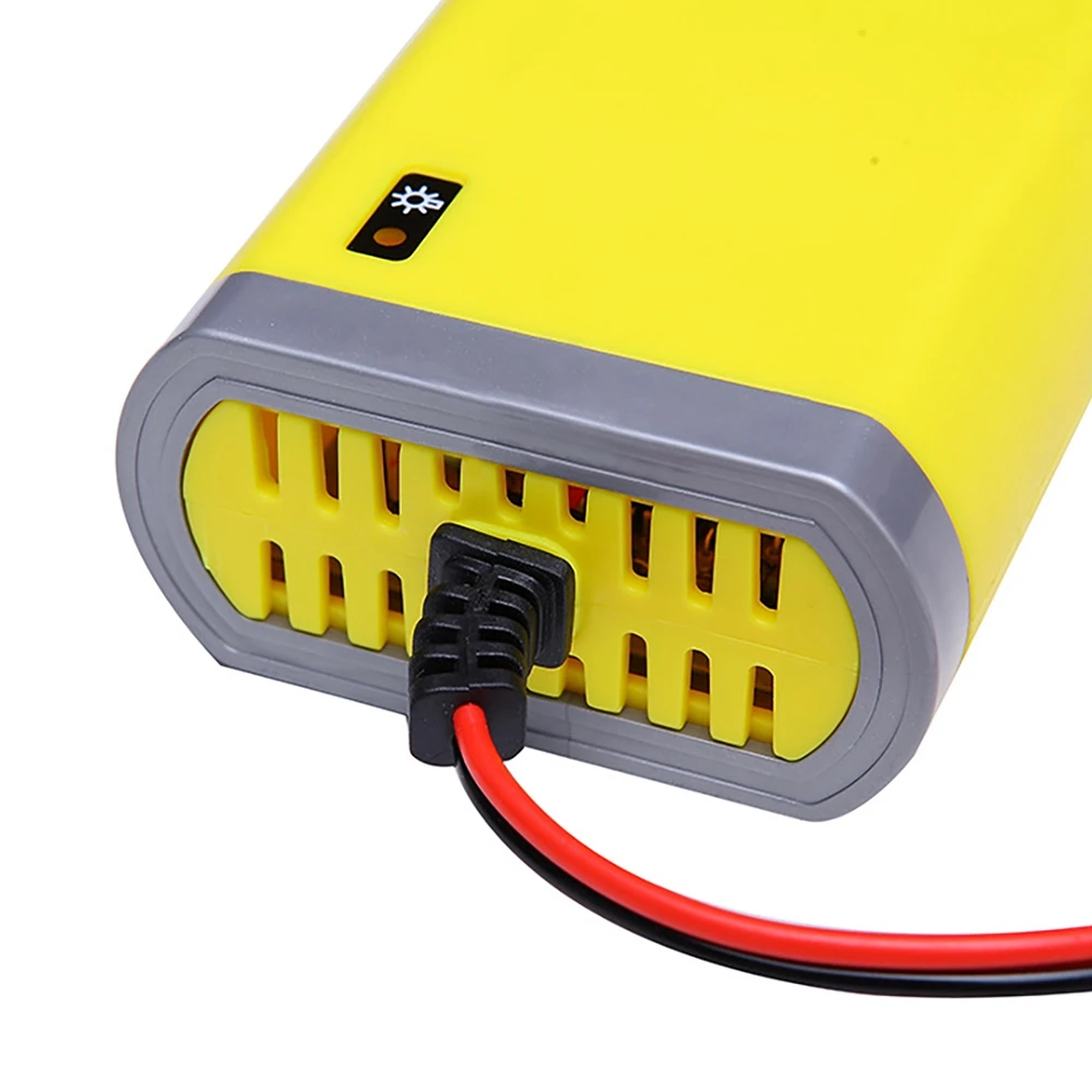 Cargador rápido inteligente para batería de motocicleta, dispositivo de carga de 12V, 20a para batería de ácido de plomo eléctrico