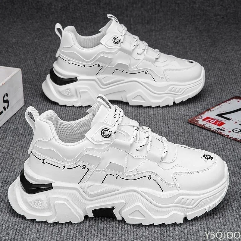 

Повседневная удобная мужская обувь, новая летняя модная универсальная спортивная мужская обувь для бега с мягкой подошвой, увеличивающая рост