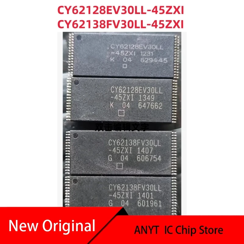 New 5Pcs/LOT CY62128EV30LL-45ZXI  CY62138FV30LL-45ZXI  CY62128EV30L  CY62138FV30LL   CY62128   CY62138F  TSSOP-32