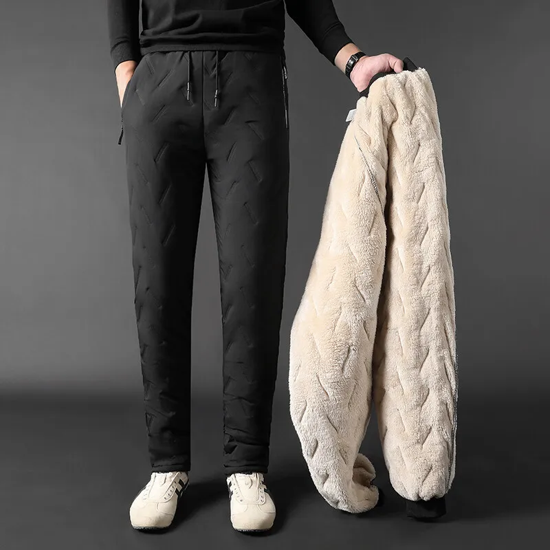 

L-XXXXXXXL Мужская спортивная одежда больших размеров, однотонные зимние флисовые бегуны, повседневные брюки, брюки с карманами, брюки с эластичной резинкой на талии 7XL