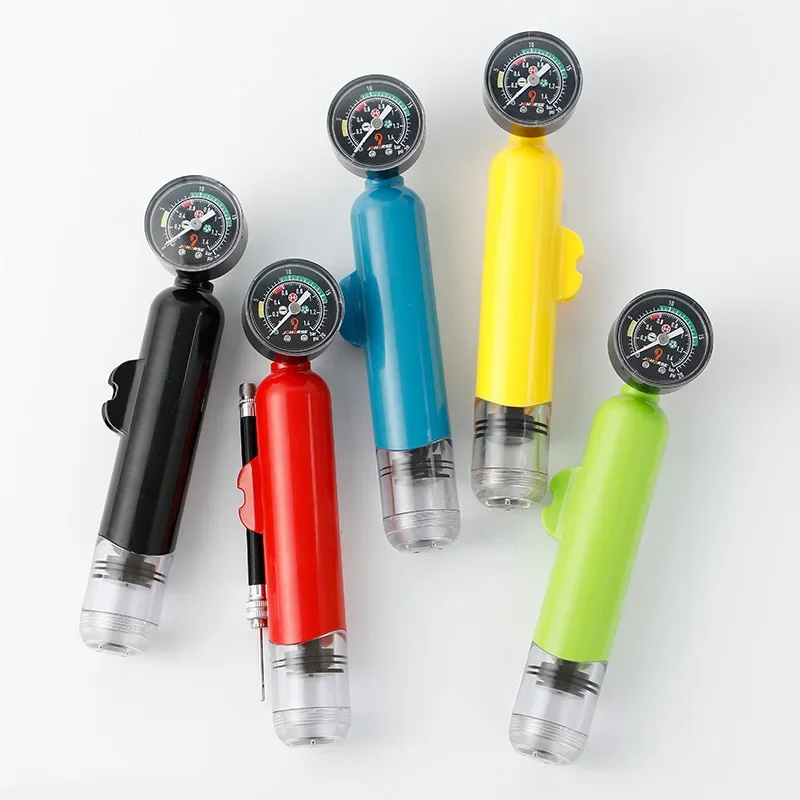 Mini Bicycle Air Pump Portable Inflator Hand Held Two-Way Mini Ball Pump Basketball Air Pump