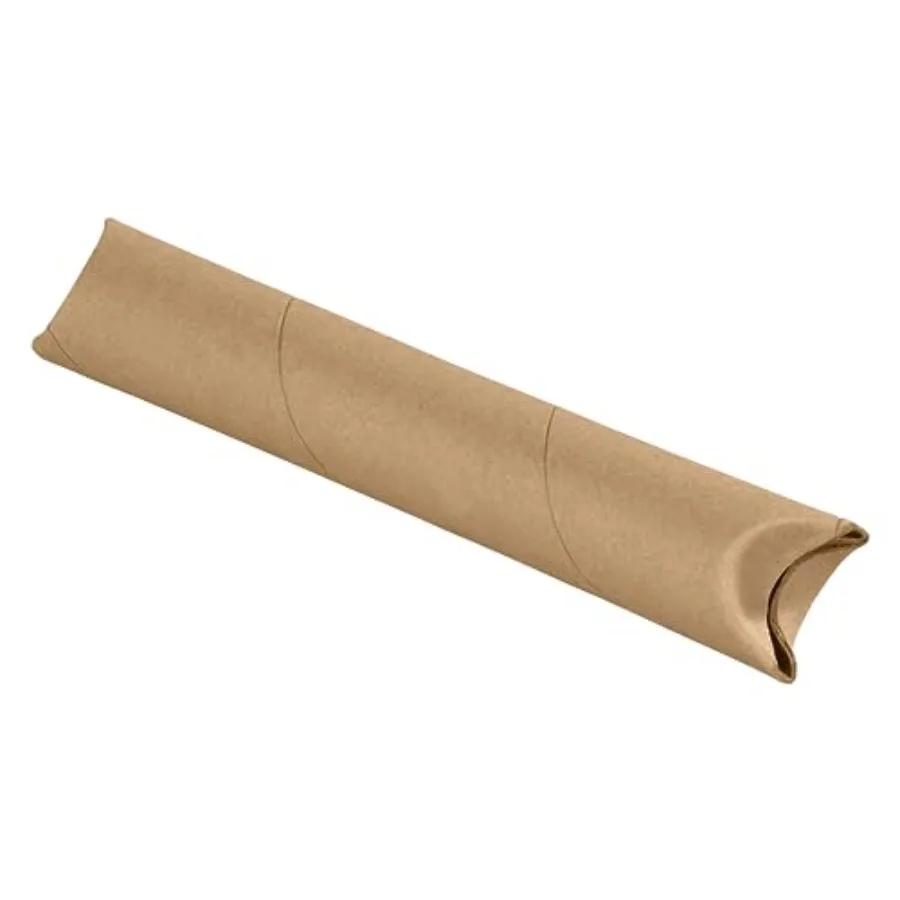 

Cardboard Tubes with Foldable Ends 24"L x 2"W x 2"H Pack of 50 Poster Tube for Mailing And Storage of Blueprints Artwork Crafts