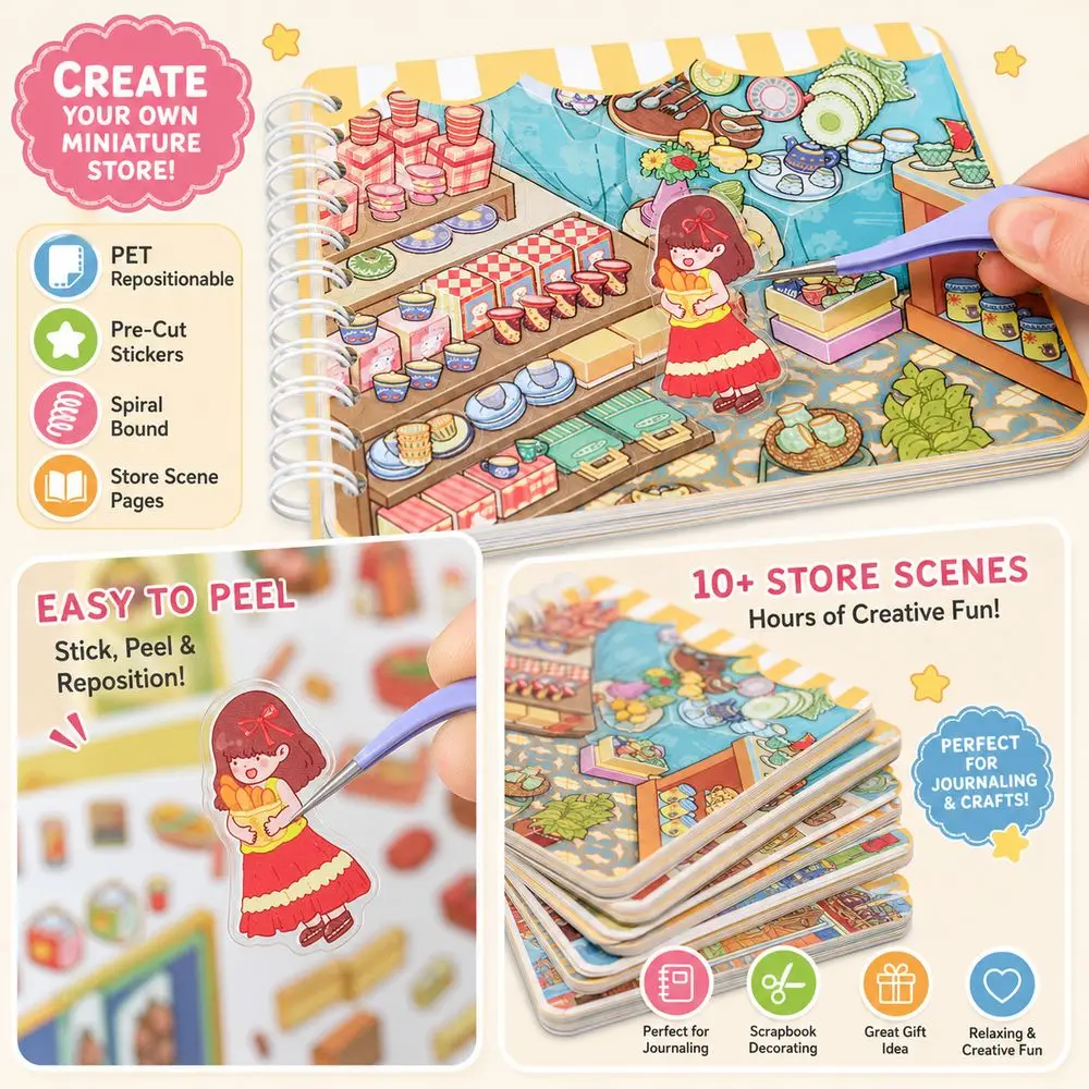 adesivos-de-cenario-3d-com-design-kawaii-encadernados-em-espiral-reposicionaveis-com-padrao-de-desenho-animado-pre-cortados